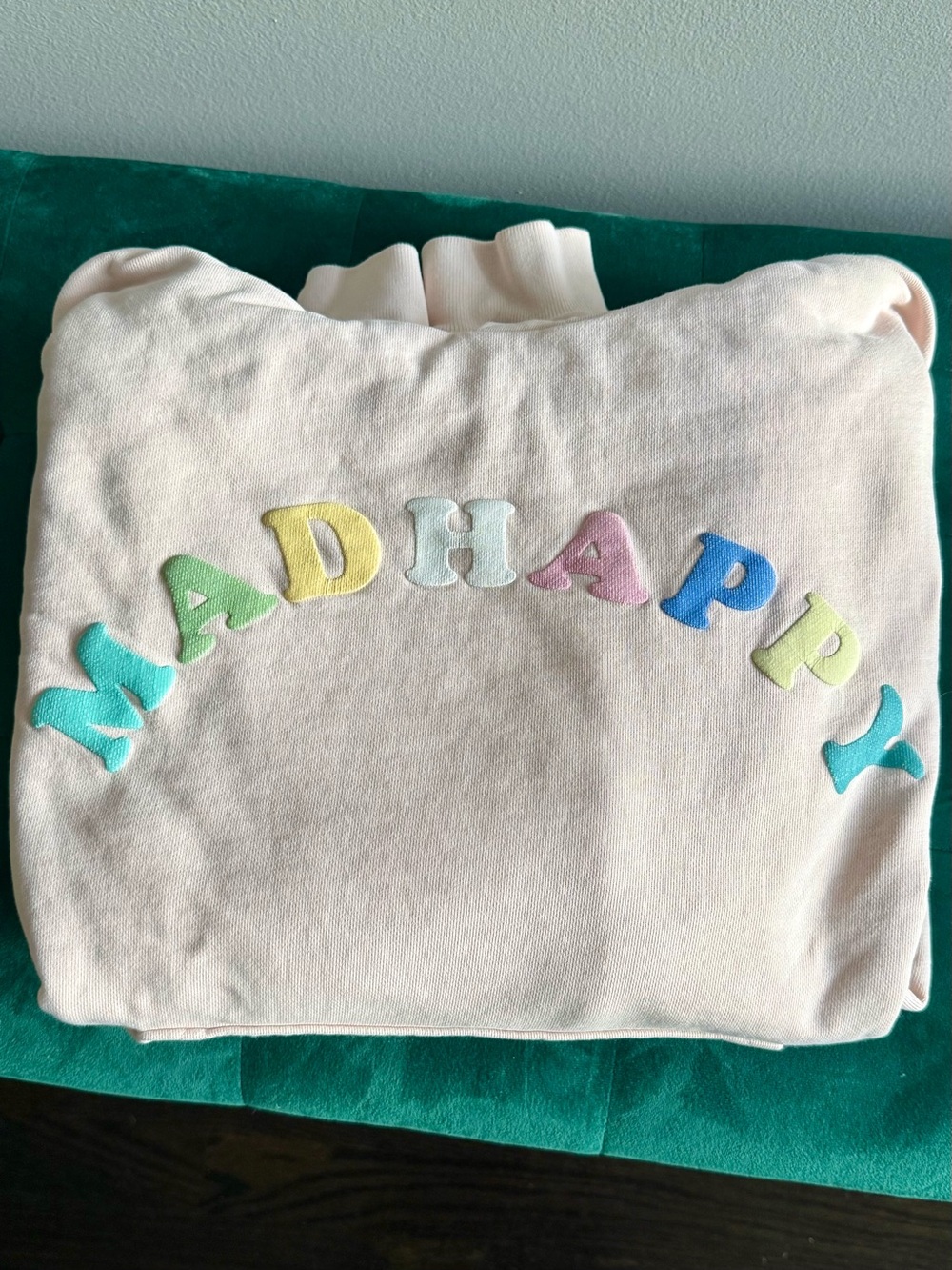 Madhappy Pastel Logo Crewneck Sweatshirt - Light Pink